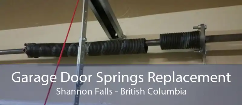 Garage Door Springs Replacement Shannon Falls - British Columbia