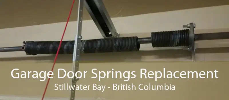 Garage Door Springs Replacement Stillwater Bay - British Columbia