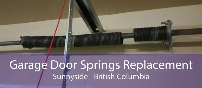 Garage Door Springs Replacement Sunnyside - British Columbia
