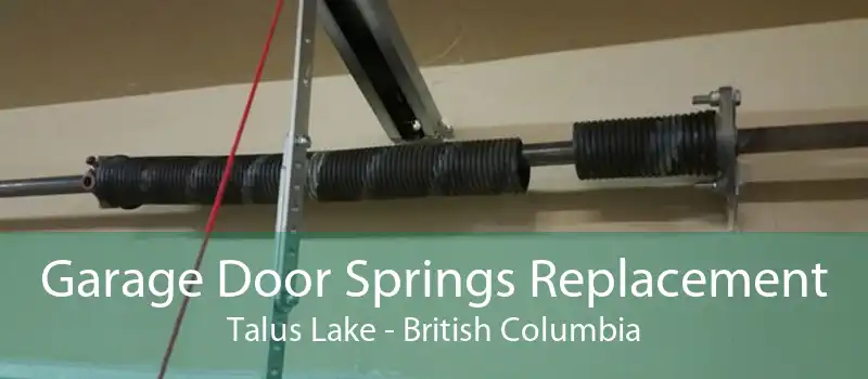 Garage Door Springs Replacement Talus Lake - British Columbia