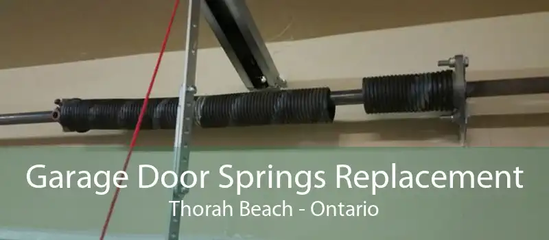 Garage Door Springs Replacement Thorah Beach - Ontario