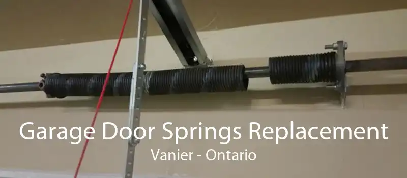 Garage Door Springs Replacement Vanier - Ontario