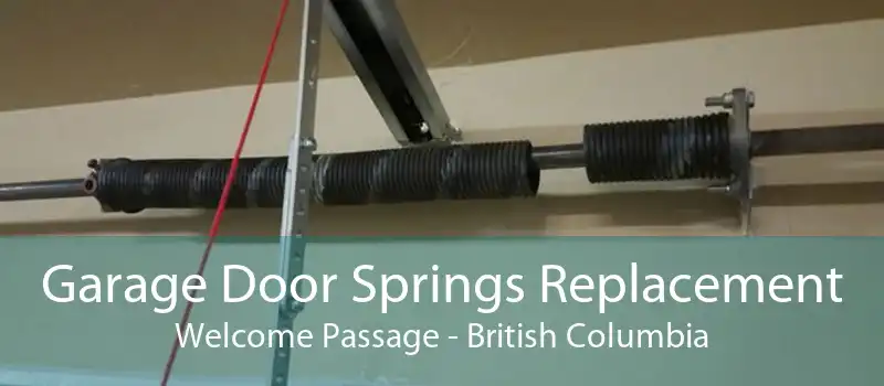 Garage Door Springs Replacement Welcome Passage - British Columbia