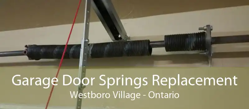 Garage Door Springs Replacement Westboro Village - Ontario