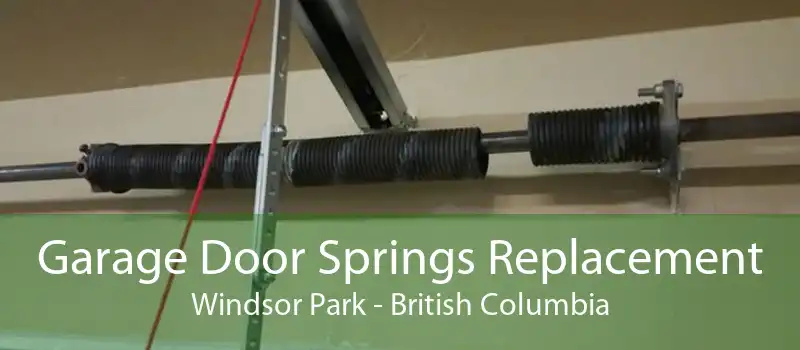 Garage Door Springs Replacement Windsor Park - British Columbia