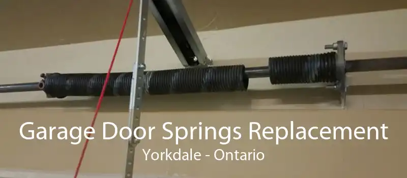 Garage Door Springs Replacement Yorkdale - Ontario