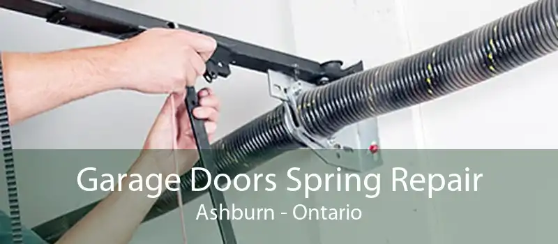 Garage Doors Spring Repair Ashburn - Ontario