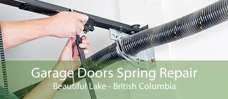 Garage Doors Spring Repair Beautiful Lake - British Columbia
