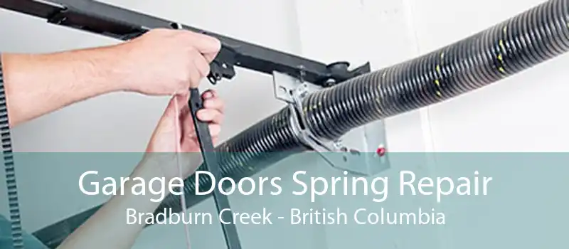 Garage Doors Spring Repair Bradburn Creek - British Columbia
