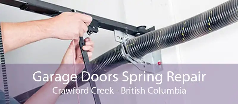 Garage Doors Spring Repair Crawford Creek - British Columbia