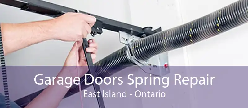 Garage Doors Spring Repair East Island - Ontario