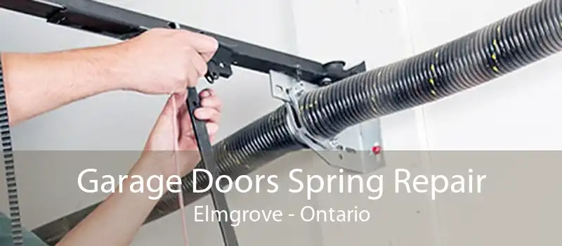 Garage Doors Spring Repair Elmgrove - Ontario