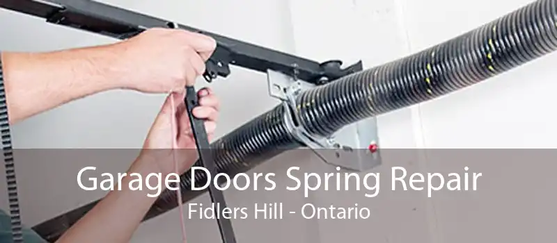 Garage Doors Spring Repair Fidlers Hill - Ontario