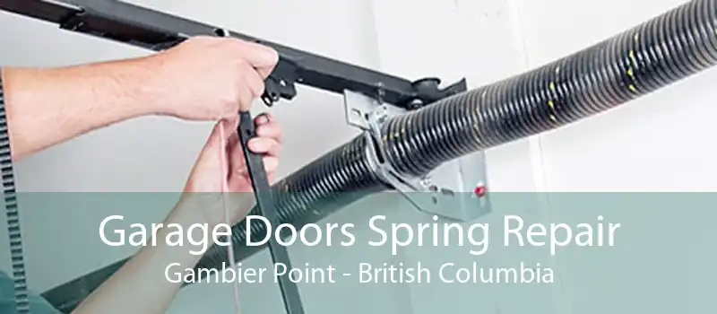 Garage Doors Spring Repair Gambier Point - British Columbia