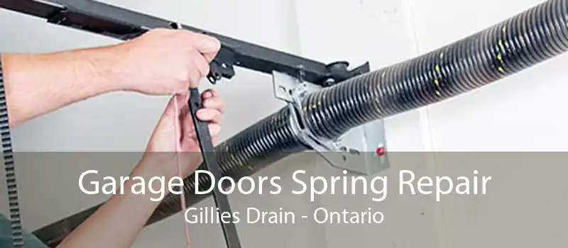 Garage Doors Spring Repair Gillies Drain - Ontario