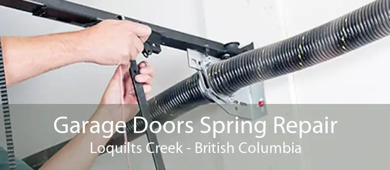 Garage Doors Spring Repair Loquilts Creek - British Columbia