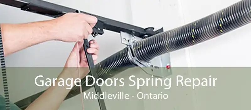 Garage Doors Spring Repair Middleville - Ontario