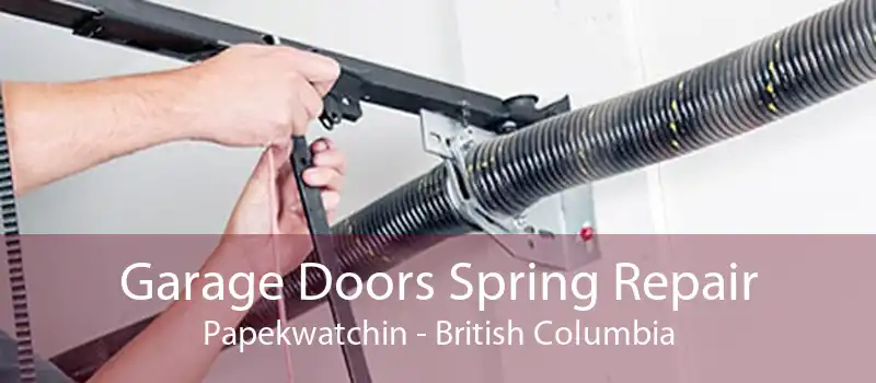 Garage Doors Spring Repair Papekwatchin - British Columbia