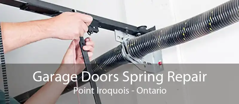Garage Doors Spring Repair Point Iroquois - Ontario