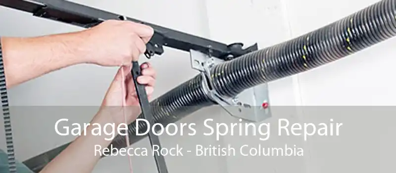 Garage Doors Spring Repair Rebecca Rock - British Columbia