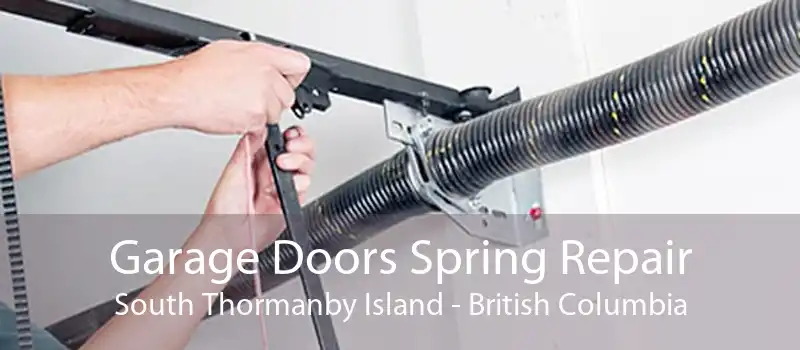 Garage Doors Spring Repair South Thormanby Island - British Columbia