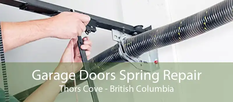 Garage Doors Spring Repair Thors Cove - British Columbia