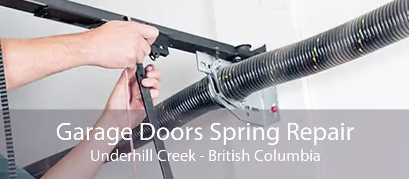 Garage Doors Spring Repair Underhill Creek - British Columbia