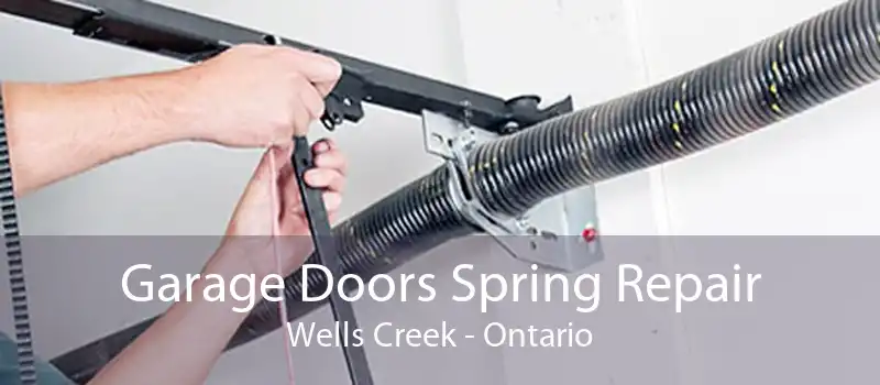 Garage Doors Spring Repair Wells Creek - Ontario